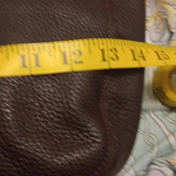 Brighton Dark Brown Leather Hobo Bag - Picture 8 of 11